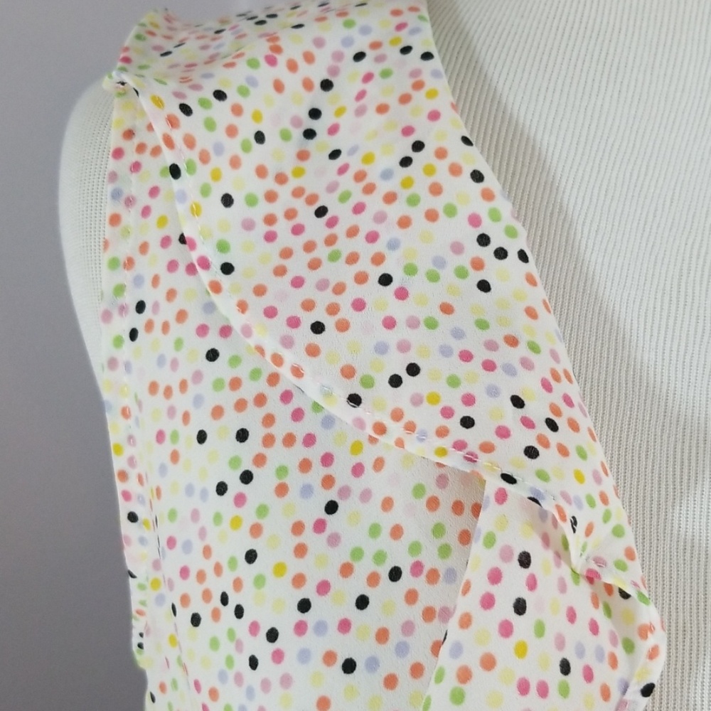 Max Studio Sprinkle Wrap Blouse - Picture 4 of 7